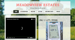 Desktop Screenshot of meadowviewestatesottawa.com